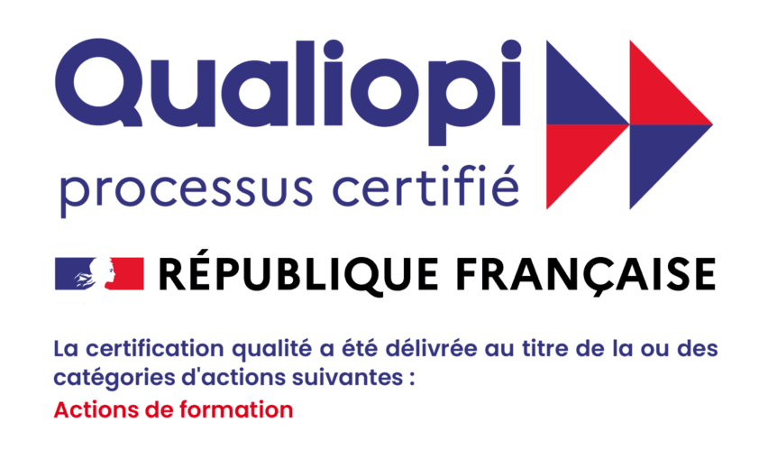 Logo certification Qualiopi formation professionnelle