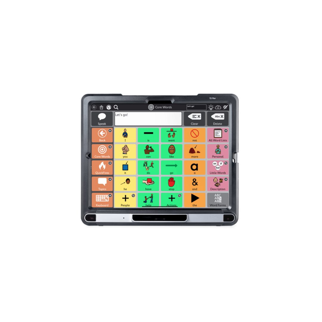 Dispositif TD Pilot avec logiciel TD Snap en commande oculaire